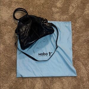 HOBO Midnight Leather Shoulder Bag